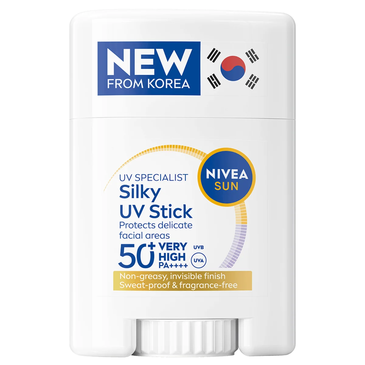 NIVEA Sun UV Face Specialist Silky UV Stick SPF 50+, 15 g