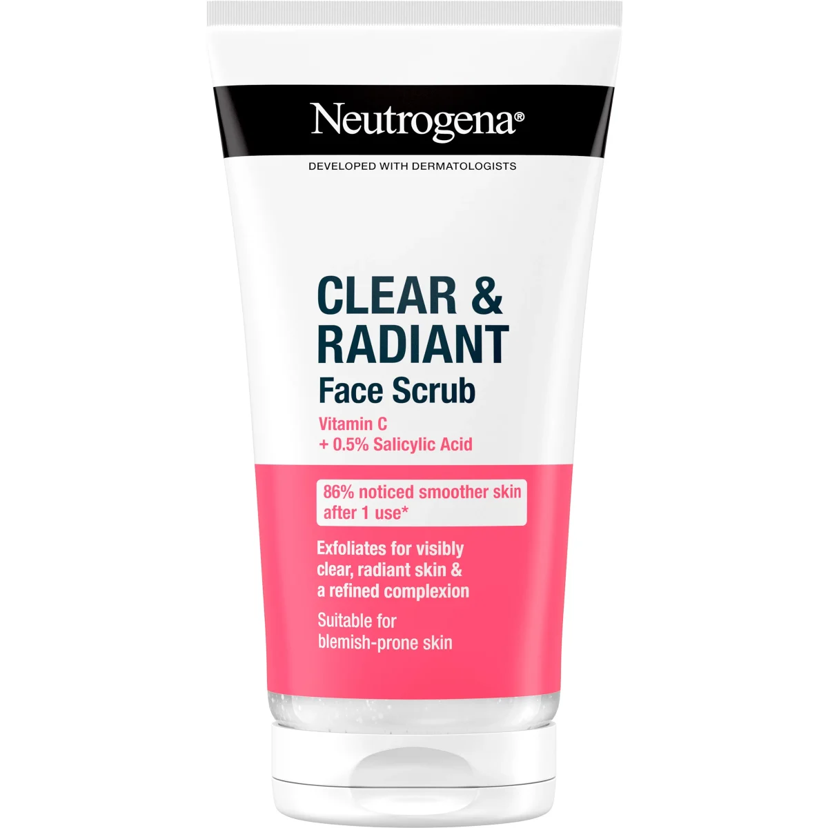 Neutrogena Clear & Radiant Face Scrub 150 ml