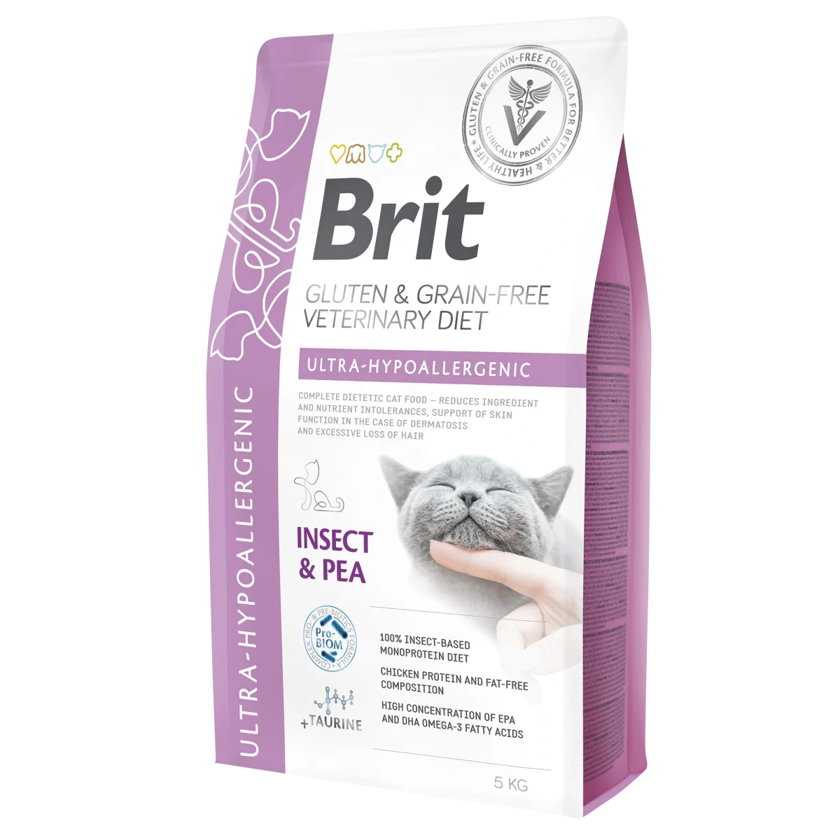 Brit Gluten & Grain-Free Veterinary Diet Cat Ultra-Hypoallergenic 5 kg