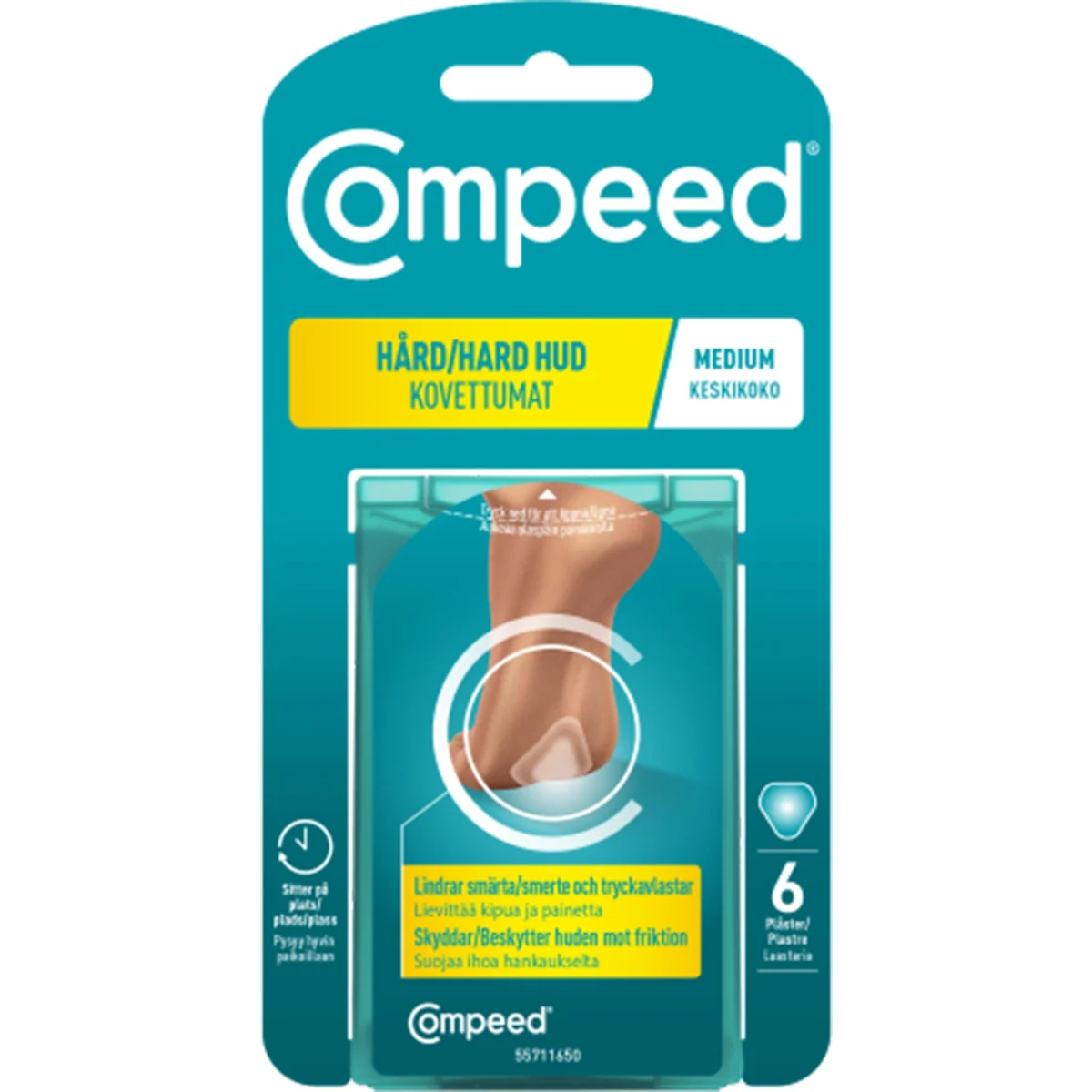 Compeed Hård Hud plåster 6 st