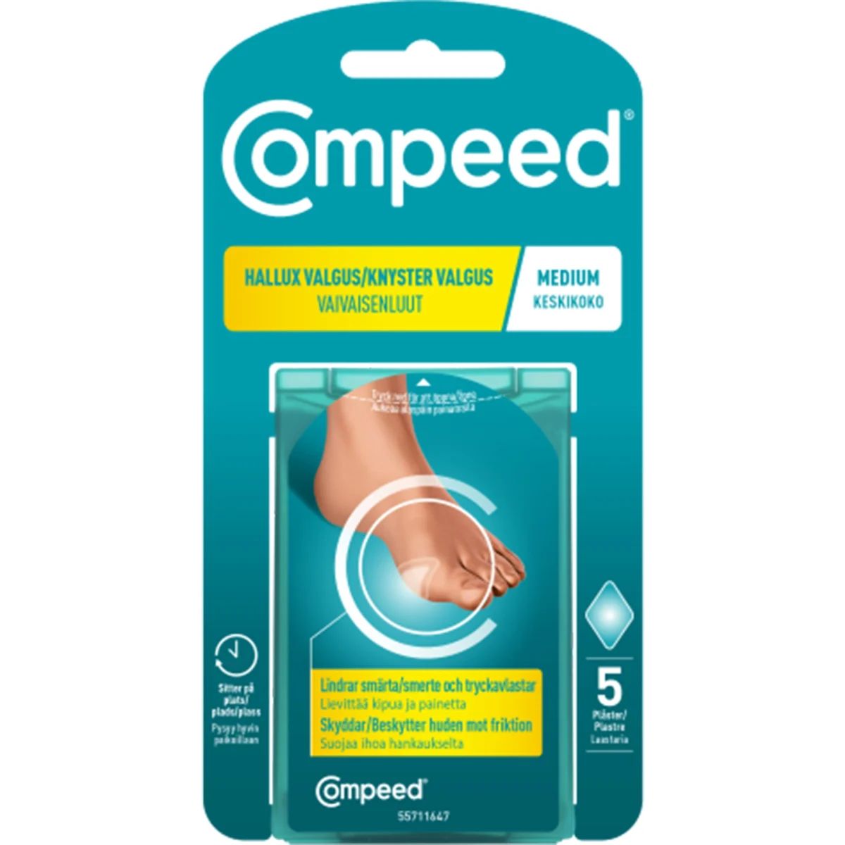 Compeed Hallux Valgus plåster 5 st