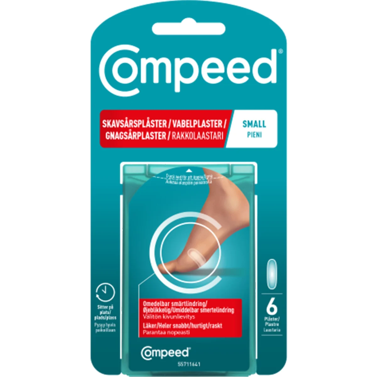 Compeed Skavsårsplåster Small 6 st