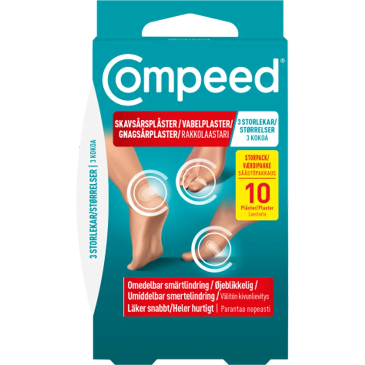 Compeed Skavsårsplåster Mix 10 st