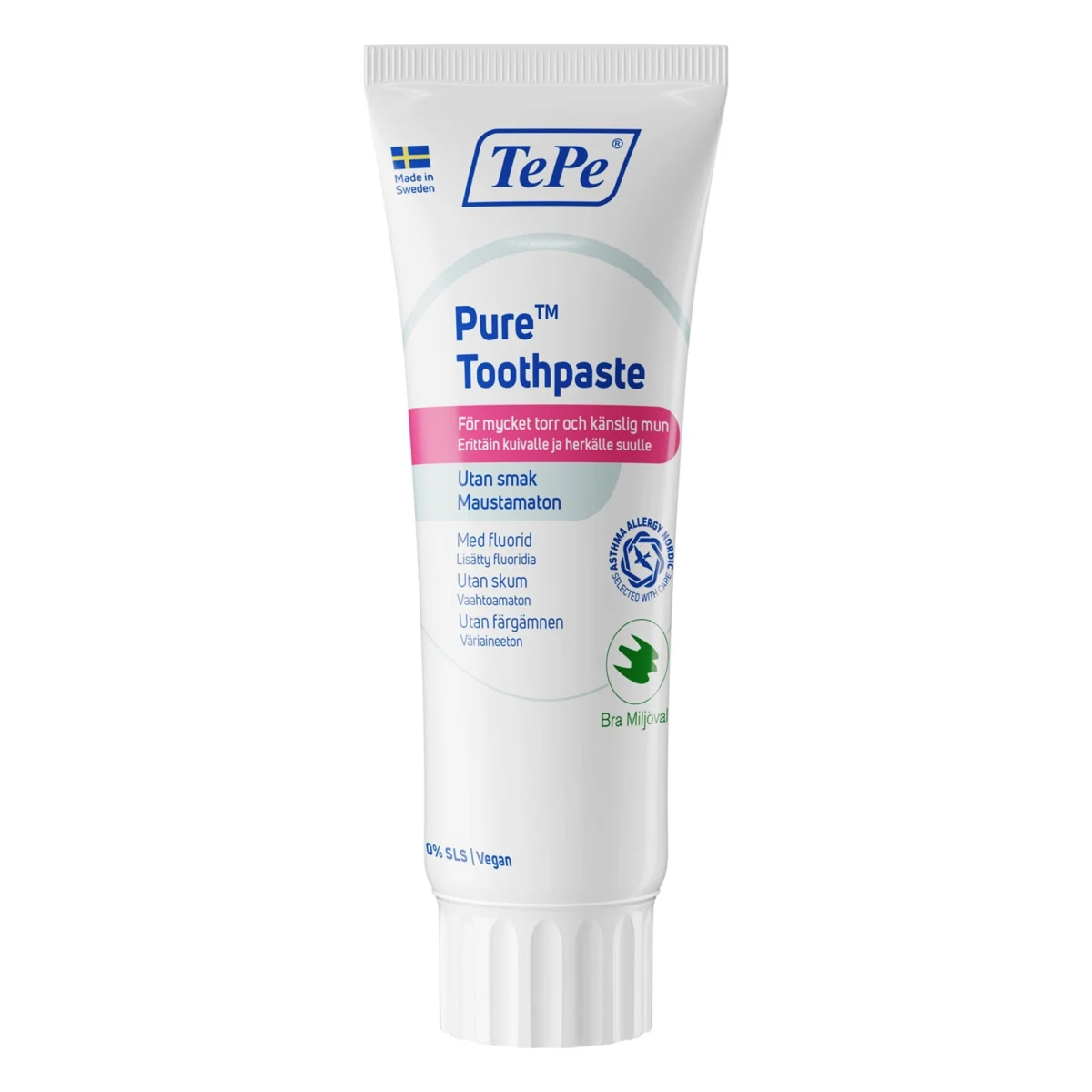 TePe Pure Toothpaste Unflavoured 75 ml