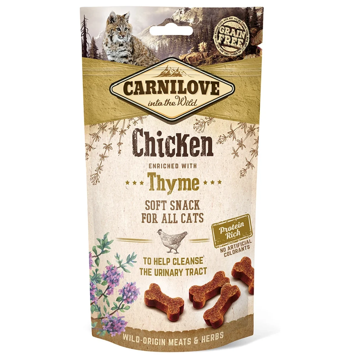 Carnilove Cat Semi Moist Snack Chicken with Thyme 50 g