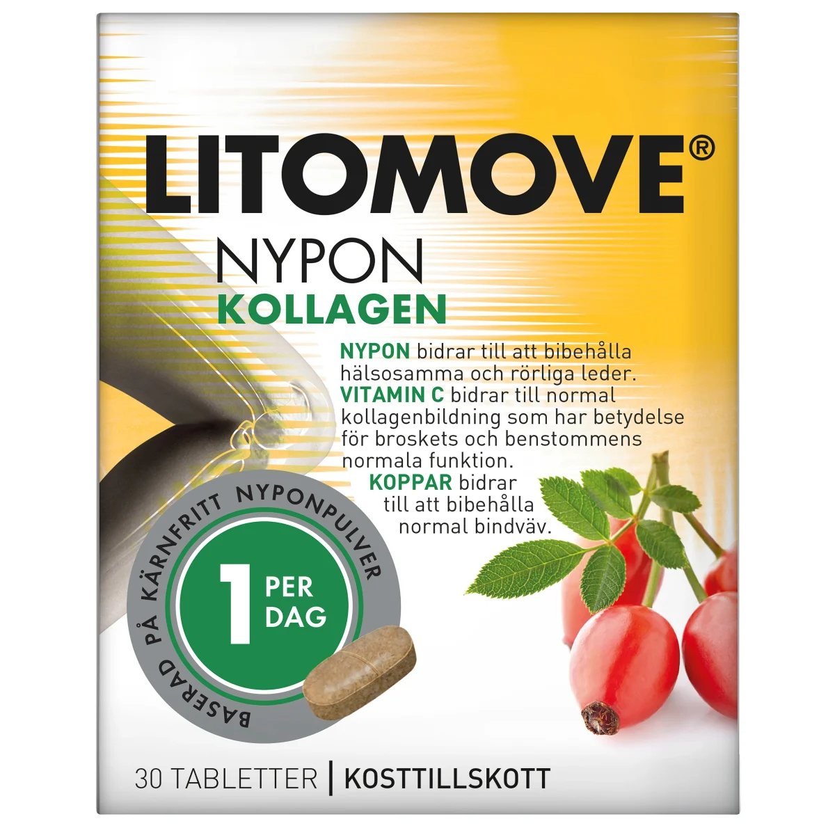 Litomove Nypon Kollagen 30 st