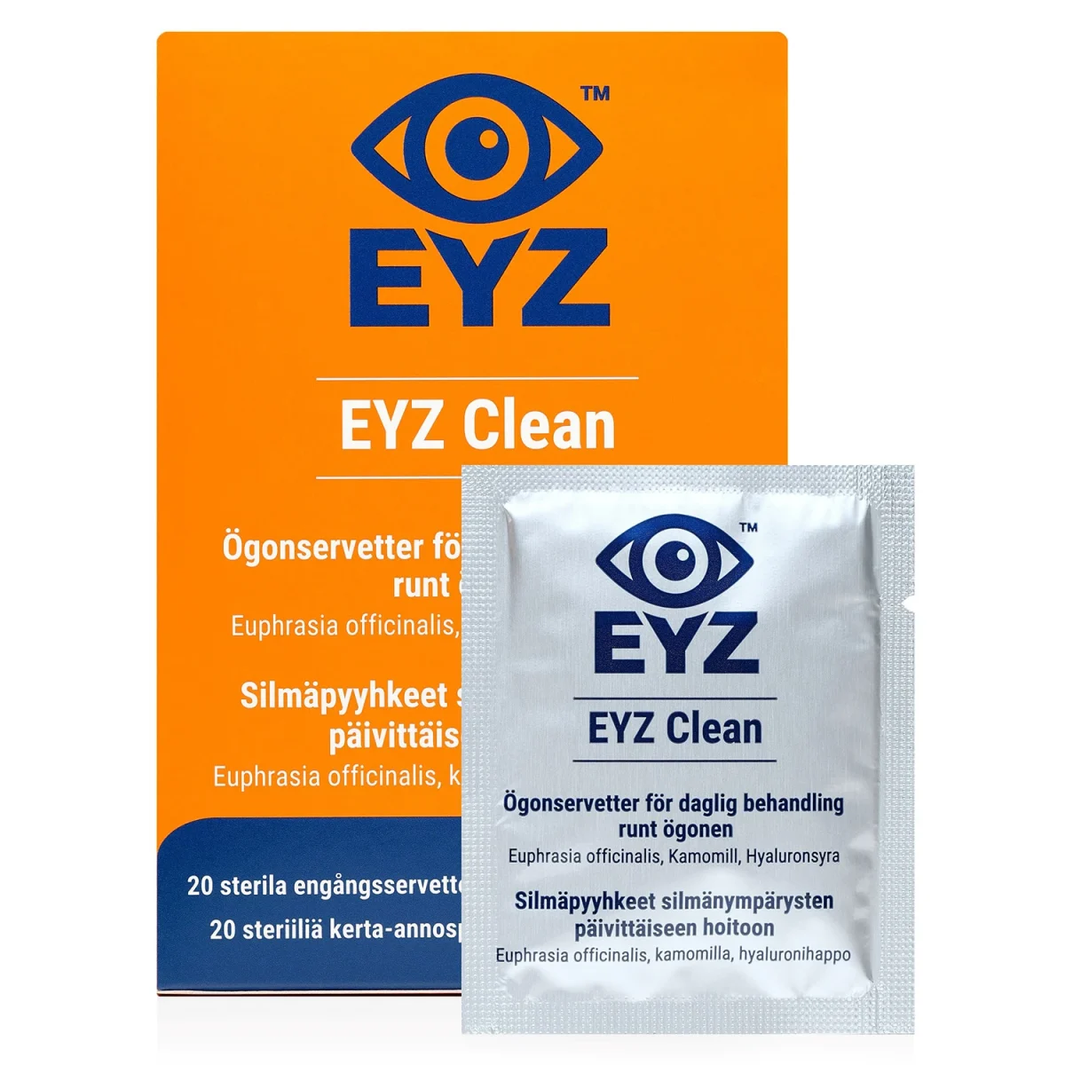EYZ Clean Ögonservetter 20st