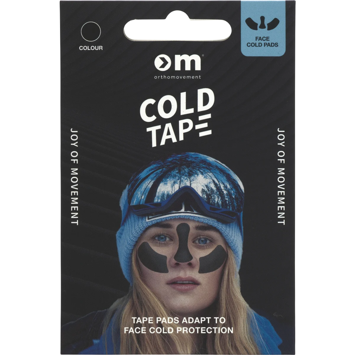 Ortho Movement Cold Tape Pads One Size Black