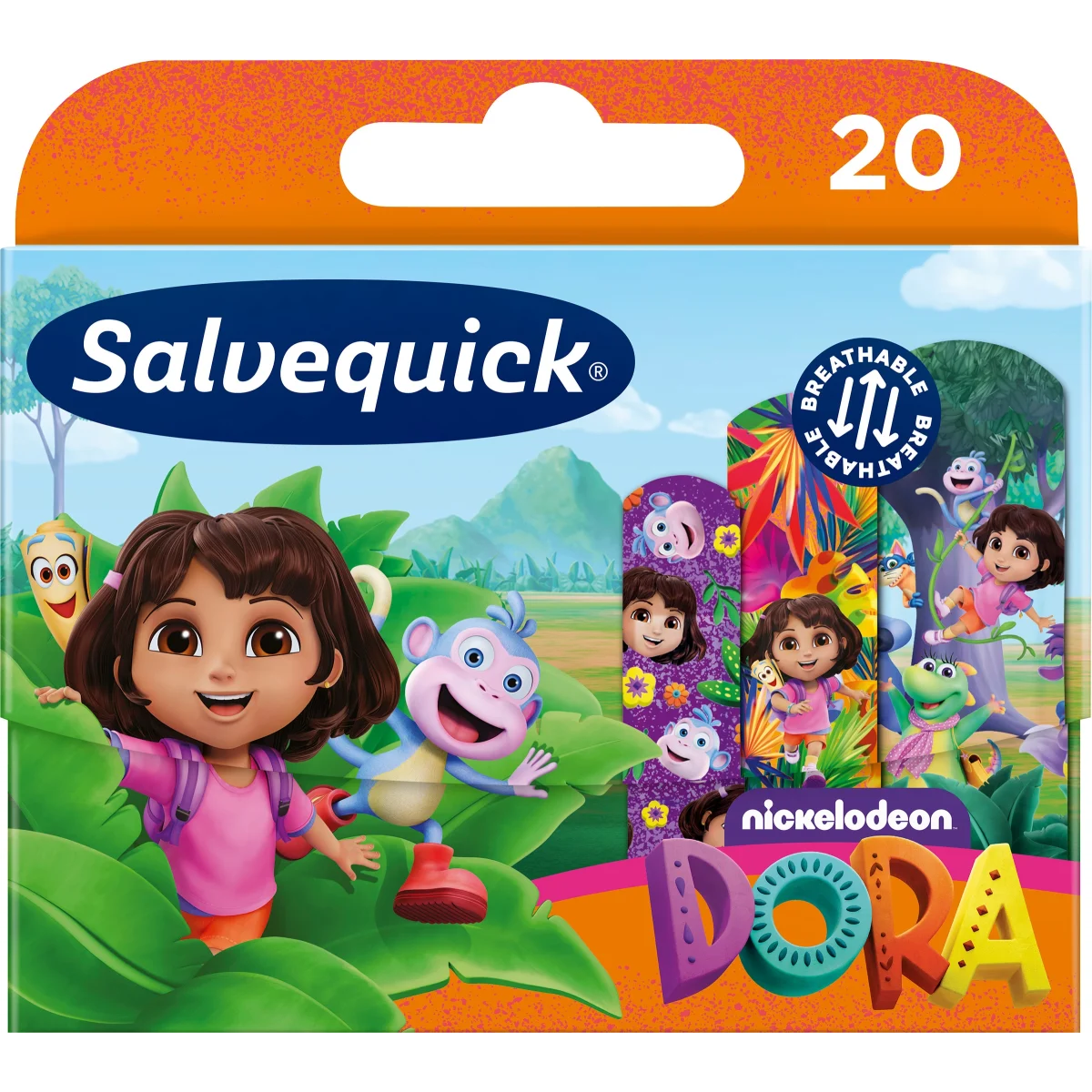 Salvequick Dora Barnplåster 20 st