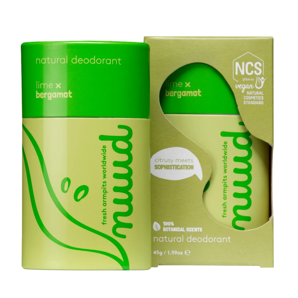 Nuud The Stick Lime & Bergamot 45 g