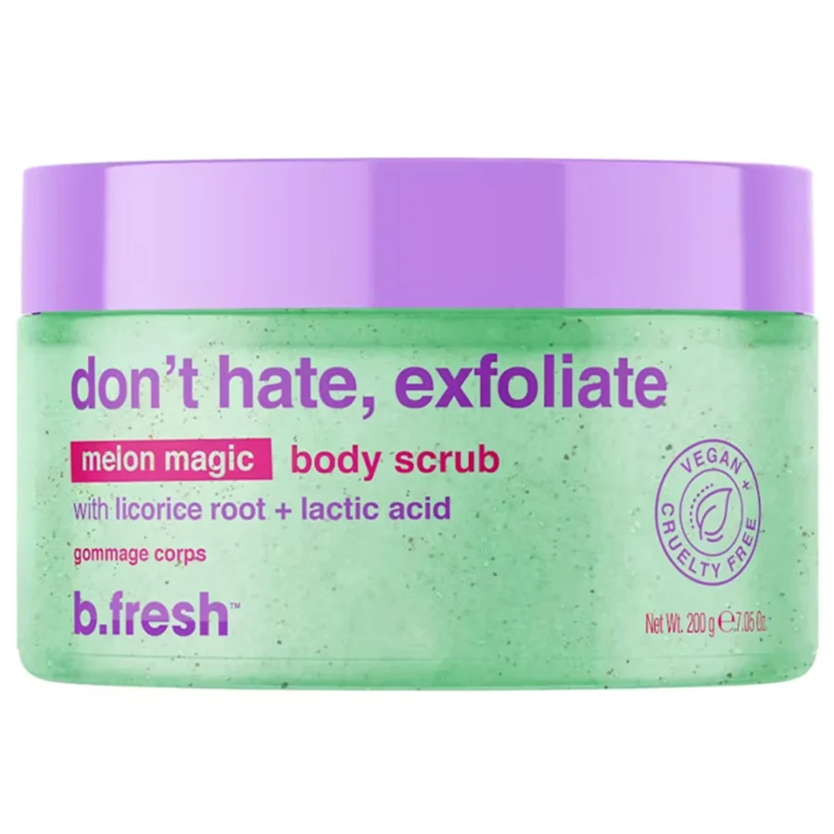 b.fresh Don't Hate Exfoliate Body Scrub 200 g