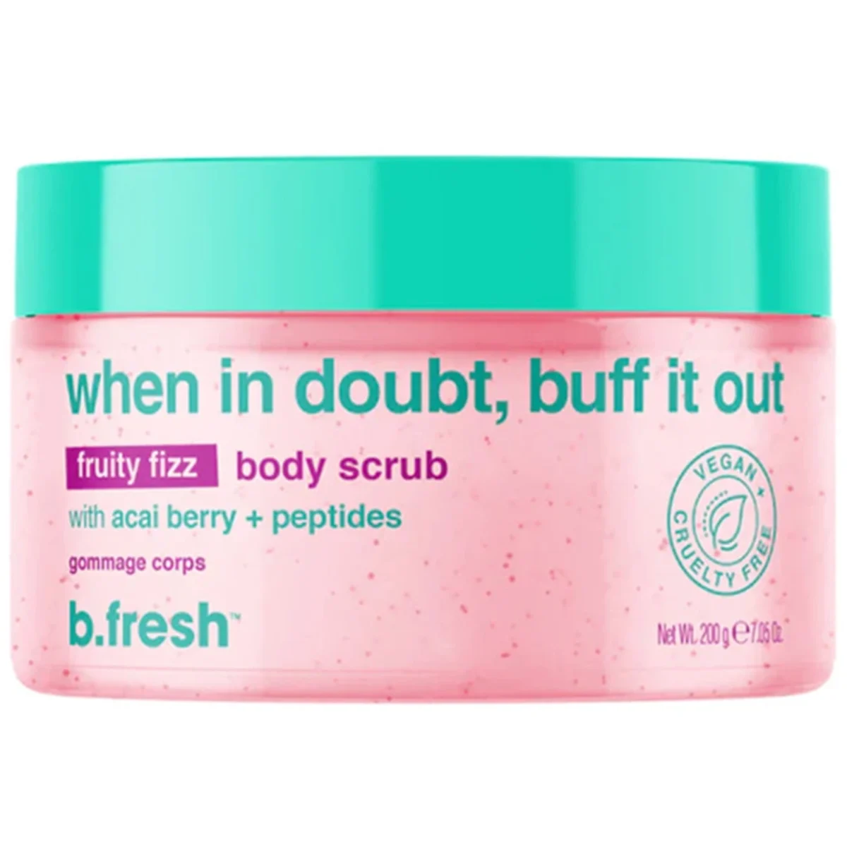 b.fresh When In Doubt Buff It Out Body Scrub 200 g