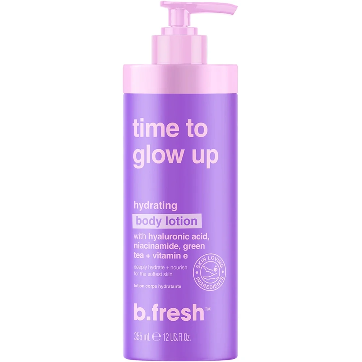 b.fresh It's Time To Glow Up Hydrating Body Lotion 355 ml
