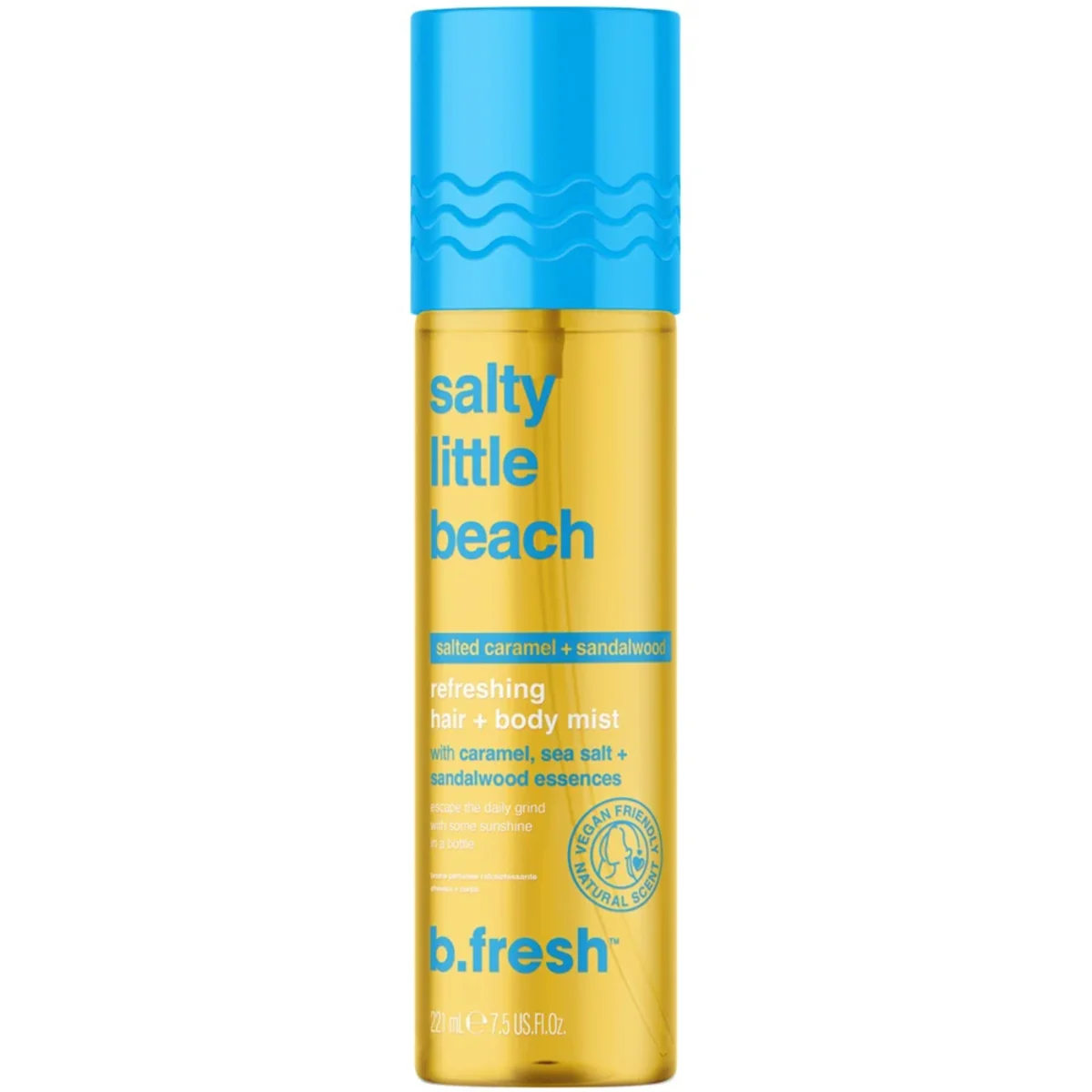 B.fresh Salty Little Beach - Refreshing Hair + Body Mist 221 ml