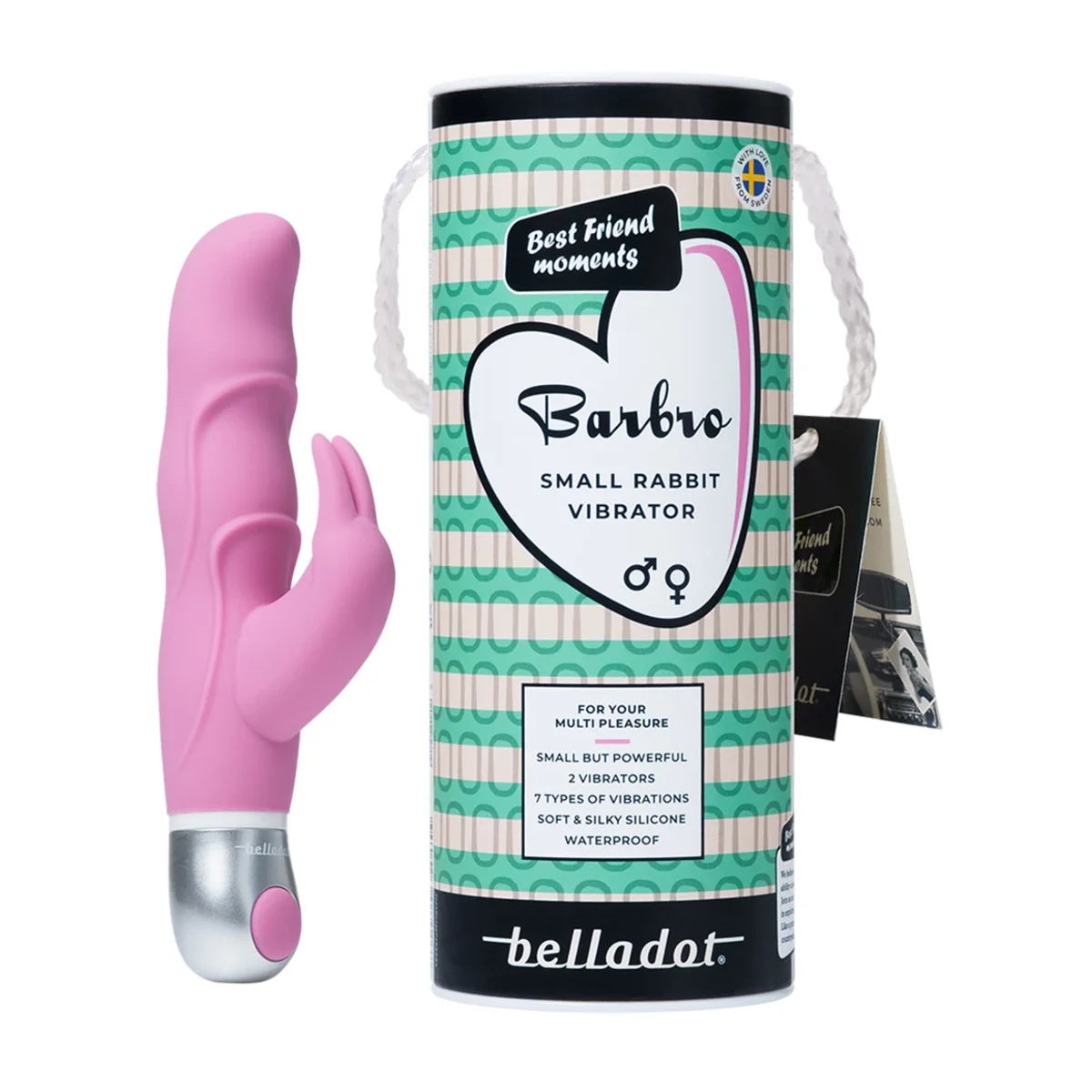 Belladot Barbro Liten Rabbitvibrator