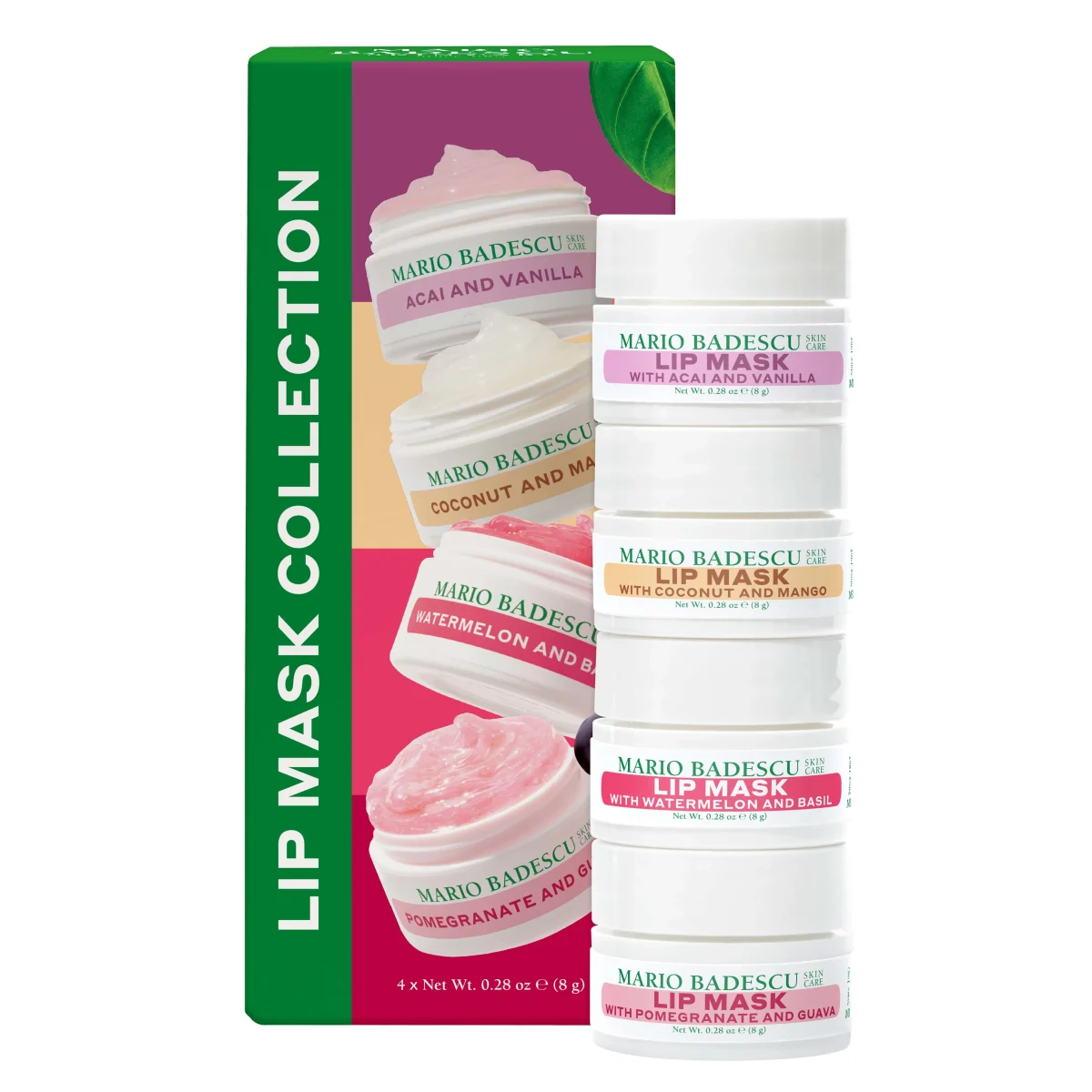 Mario Badescu Lip Mask Collection 4 st x 8 ml