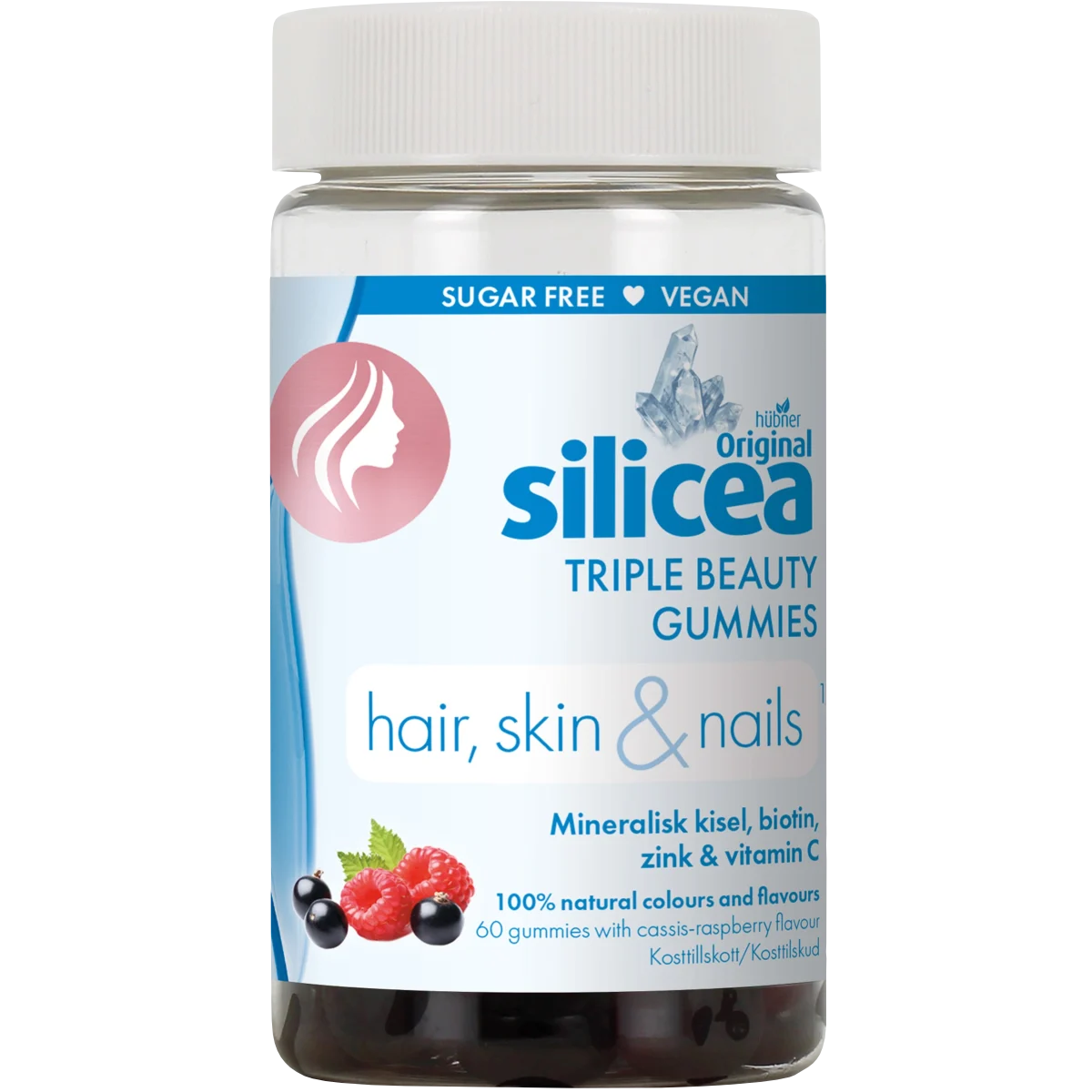 Original Silicea Triple Beauty Gummies Hair, Skin & Nails 60 st