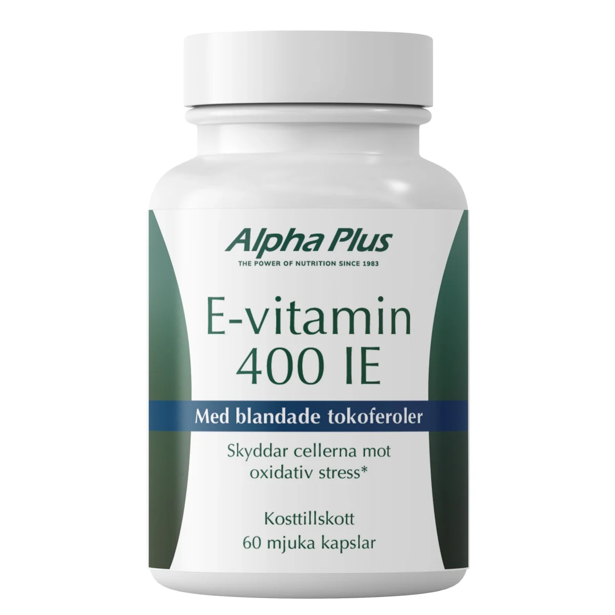 Alpha Plus E-vitamin 400 IE 60 kapslar
