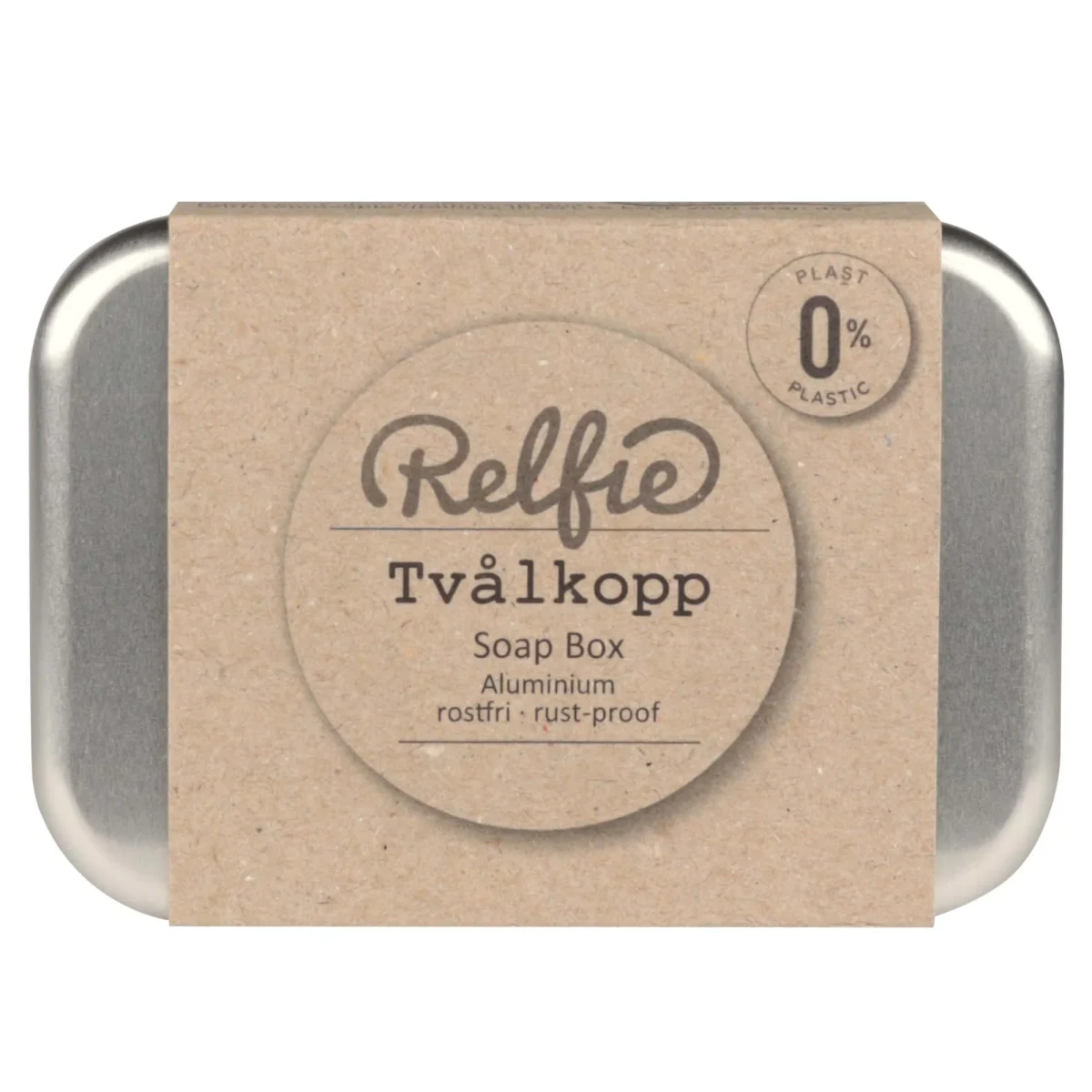 Relfie Tvålkopp Rostfritt Aluminium