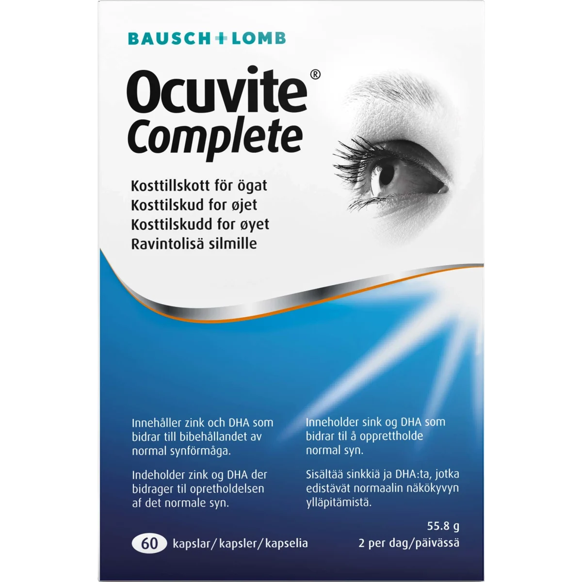 Ocuvite Complete kapslar 60 st