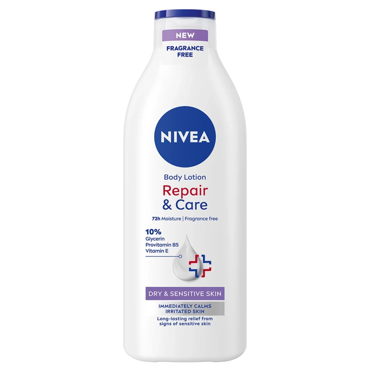 NIVEA Repair & Care Fragrance Free Body Lotion 400 ml