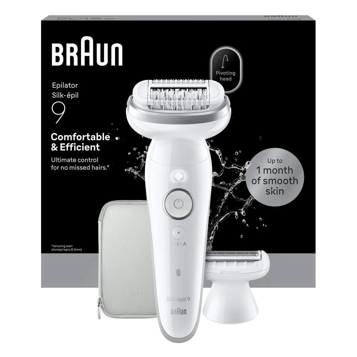 Braun Silk-épil 9 Wet & Dry Epilator 9-030 Silver