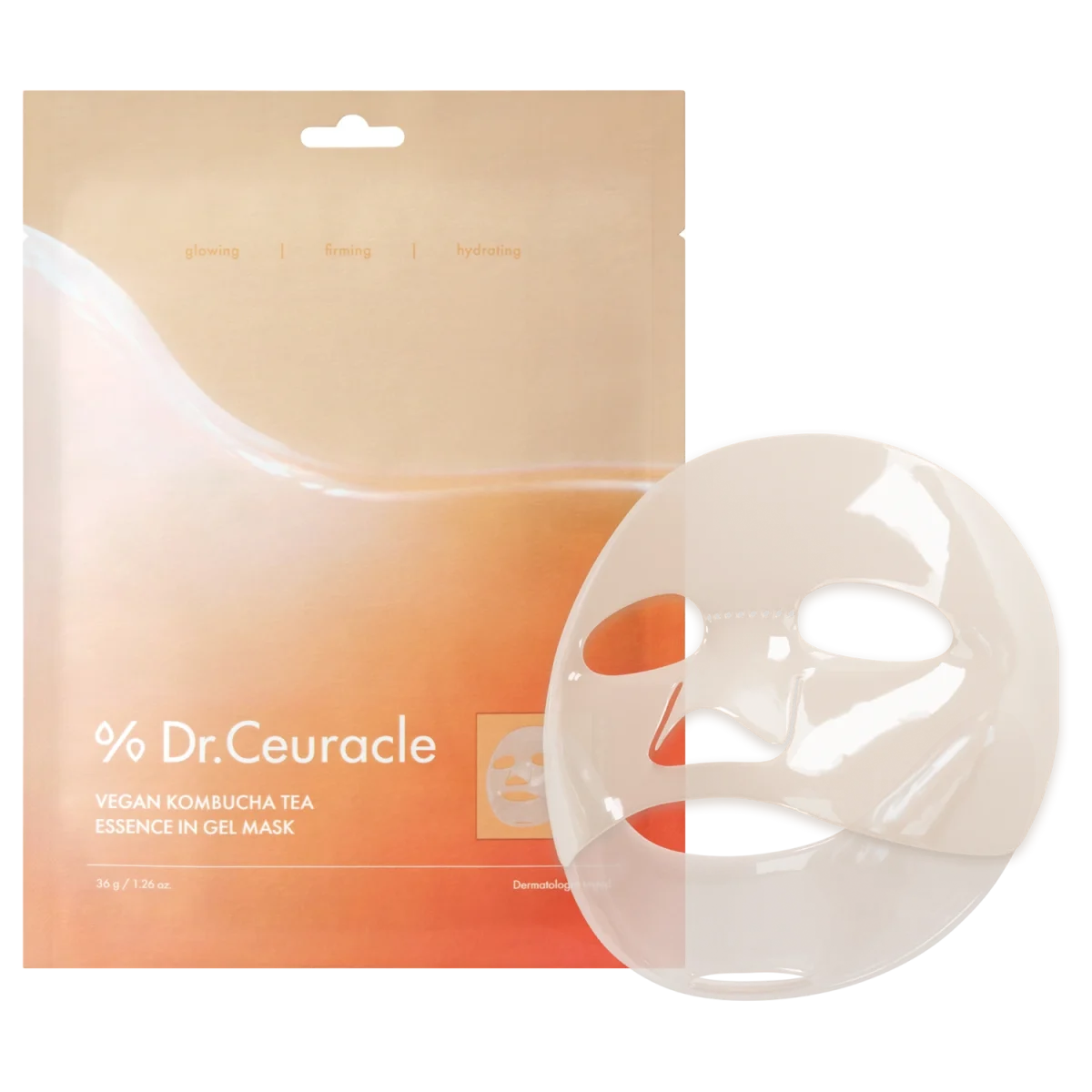 Dr.Ceuracle Vegan Kombucha Tea Essence In Gel Mask