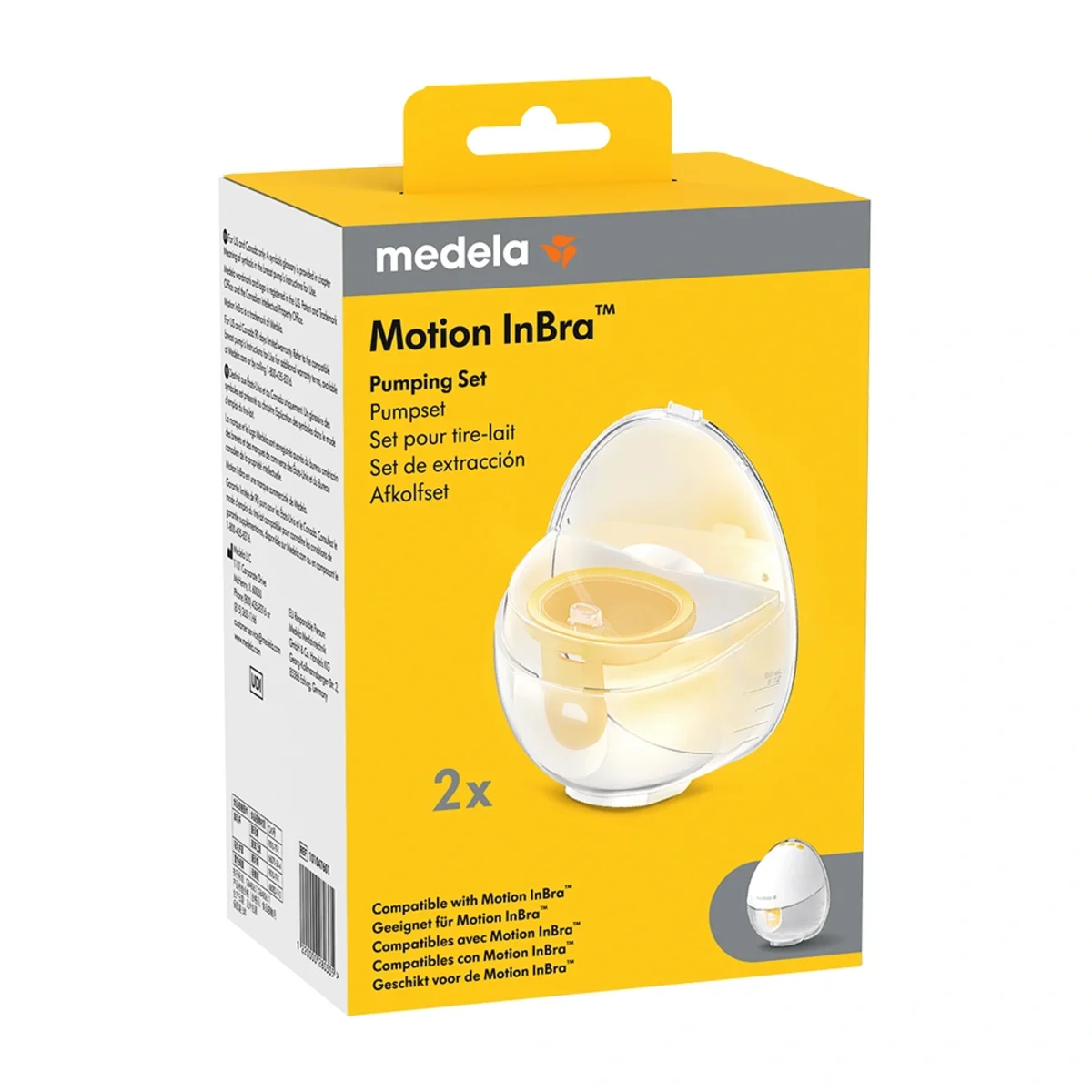 Medela Motion InBra Pumpset 2 st