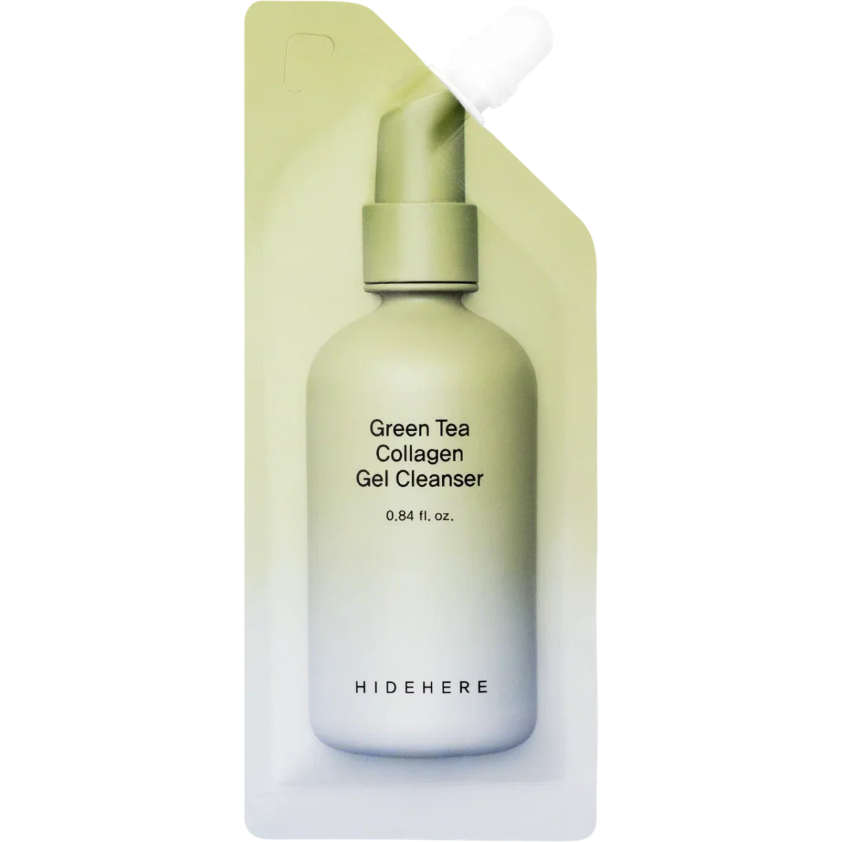 HIDEHERE Green Tea Collagen Gel Cleanser 25 ml