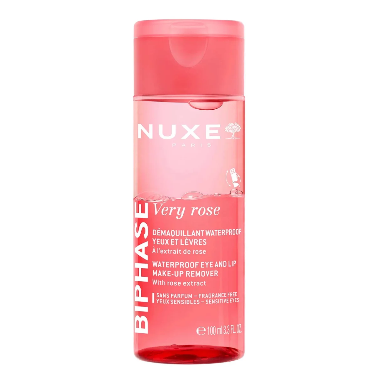 NUXE Very Rose Biphase Makeup Remover 100 ml