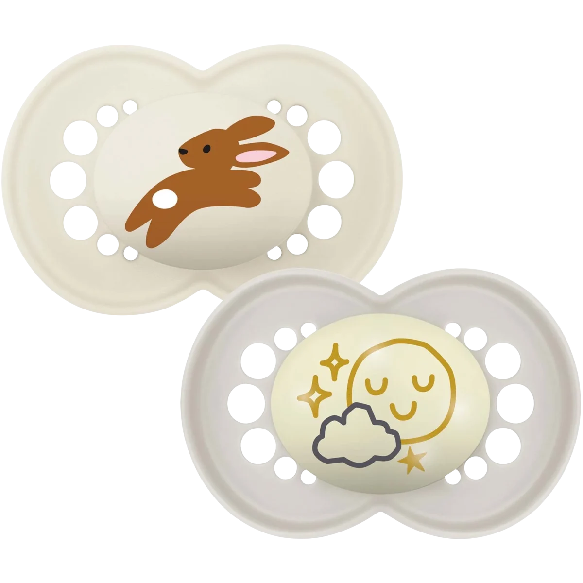 MAM Original Day & Night Napp Neutral 16-36m 2 st