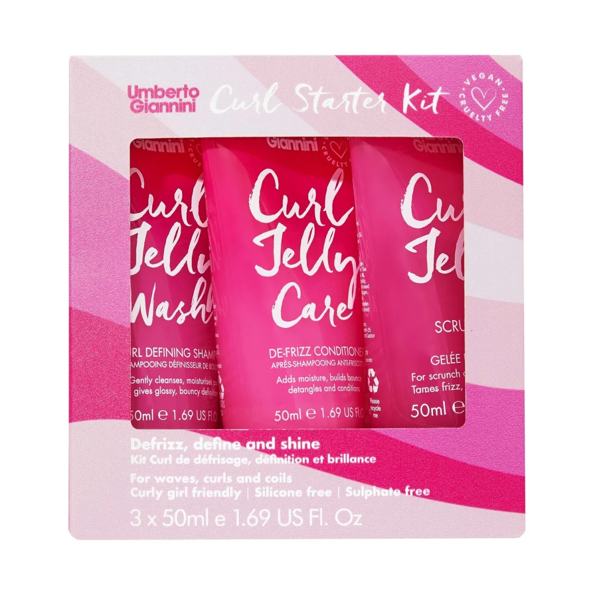 Umberto Giannini Curl Jelly Starter Kit