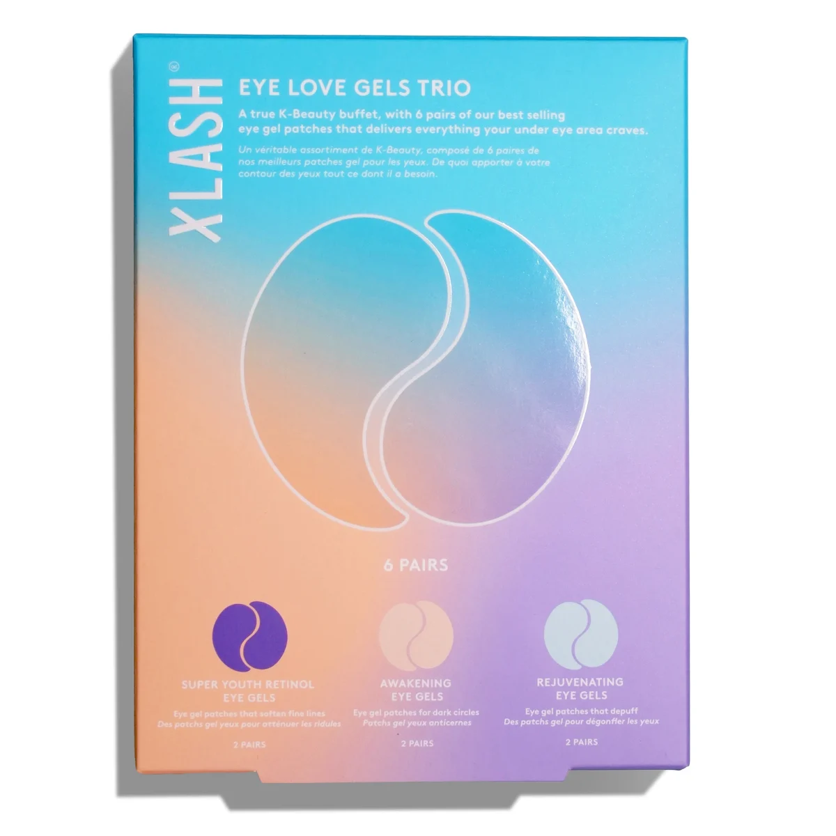 Xlash Eye Love Gels Trio 6 par
