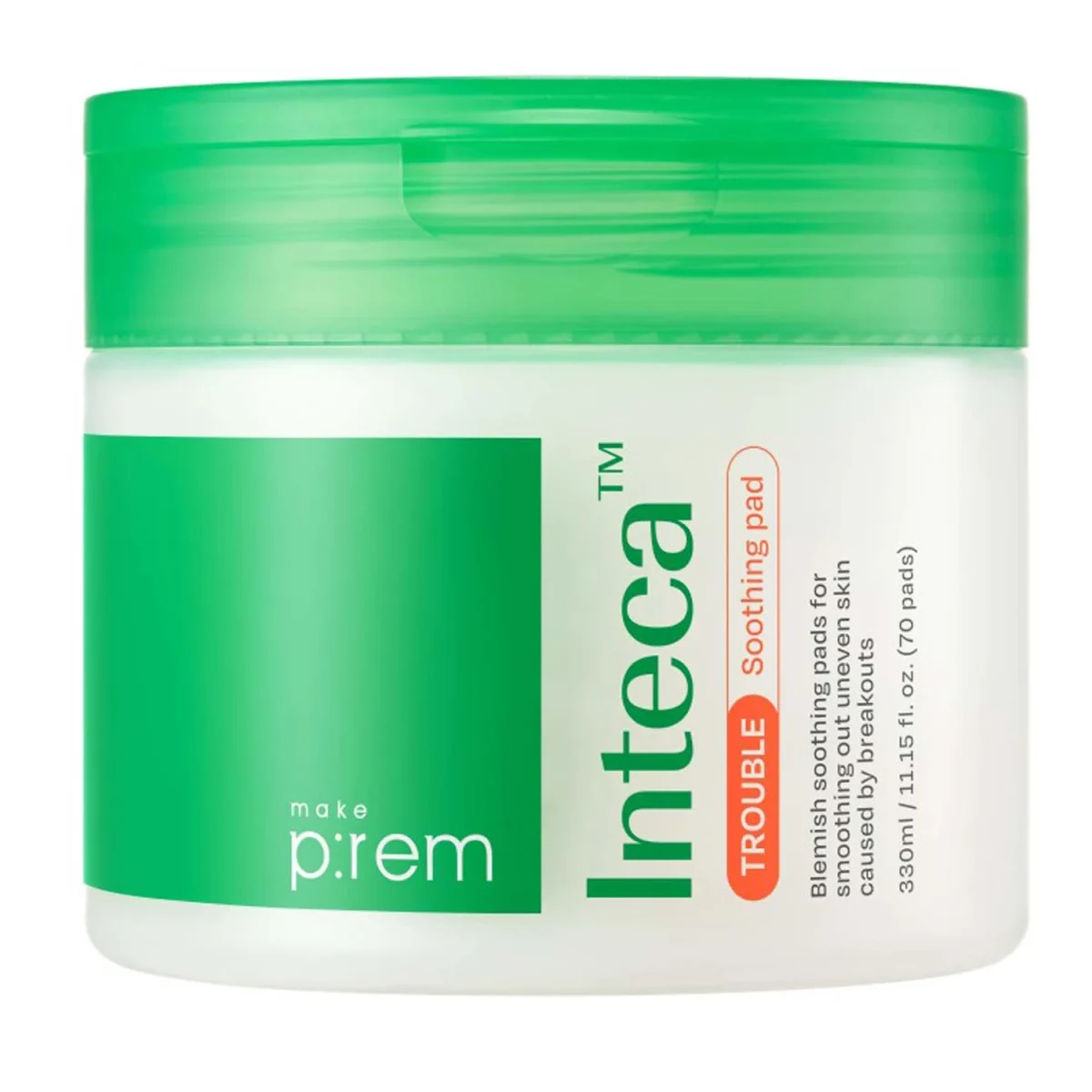 Make Prem Inteca Trouble Soothing Pads 330 ml, 70 st