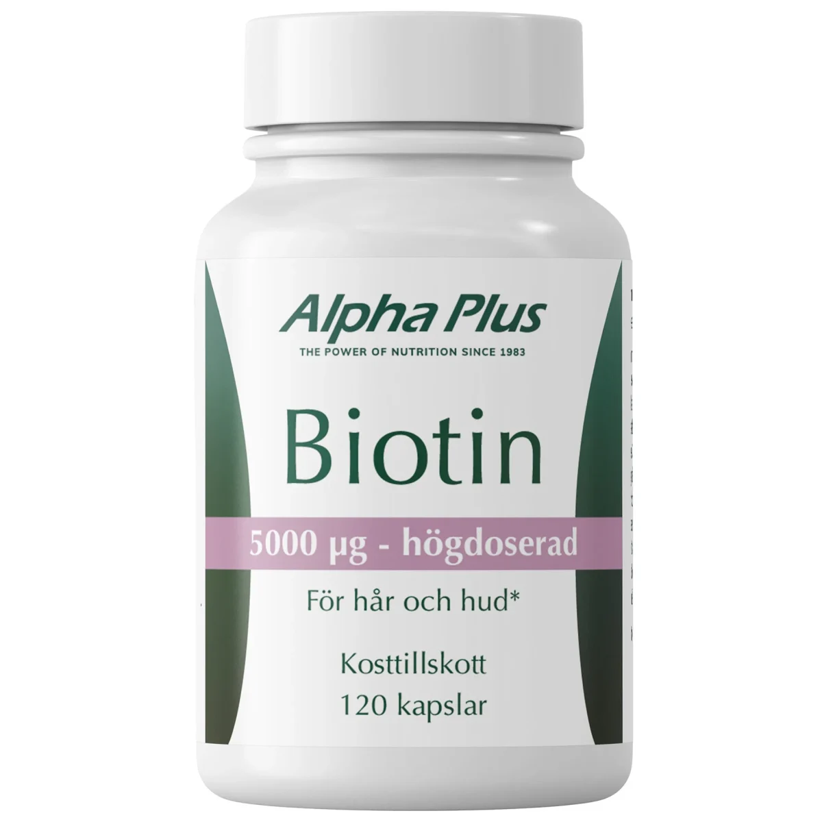 Alpha Plus Biotin 120 kapslar
