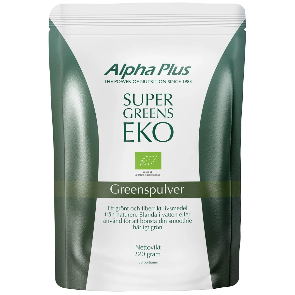 Alpha Plus Super Greens EKO 220 g