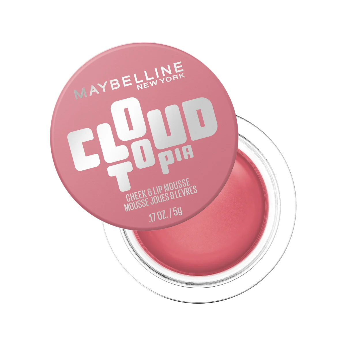 Maybelline New York Cloudtopia Cheek & Lip Mousse 5 g 8 Enchanted Mauve