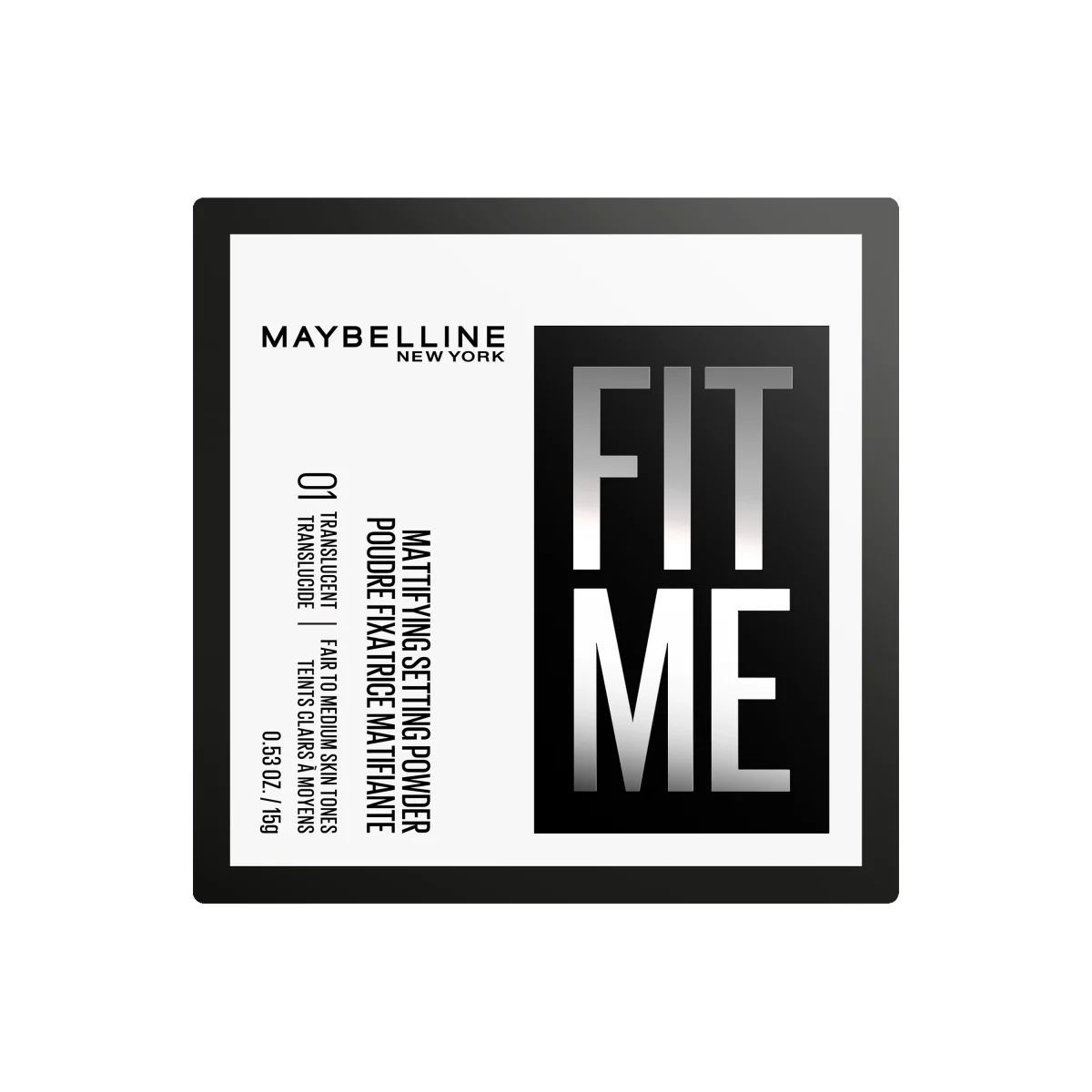 Maybelline New York Fit Me Loose Setting Powder 1 Translucent 15 g