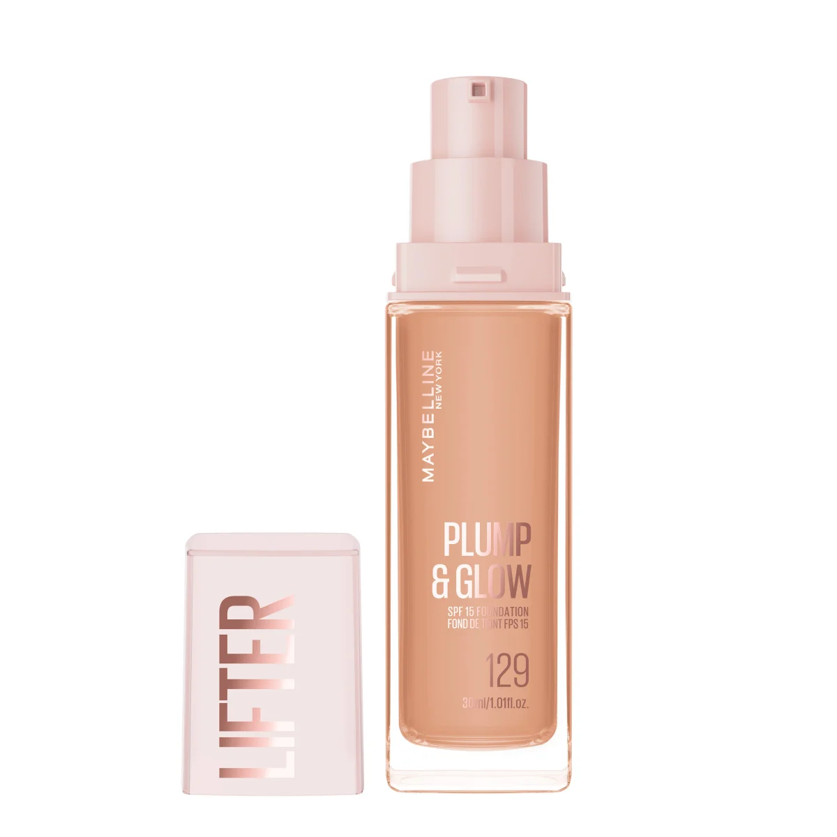 Maybelline New York Lifter Plump & Glow Foundation 30 ml 129