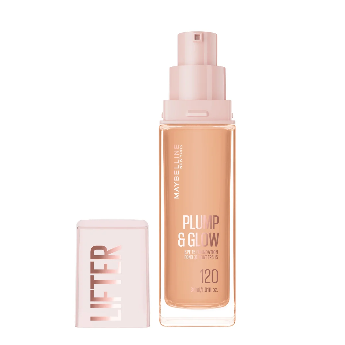 Maybelline New York Lifter Plump & Glow Foundation 30 ml 120