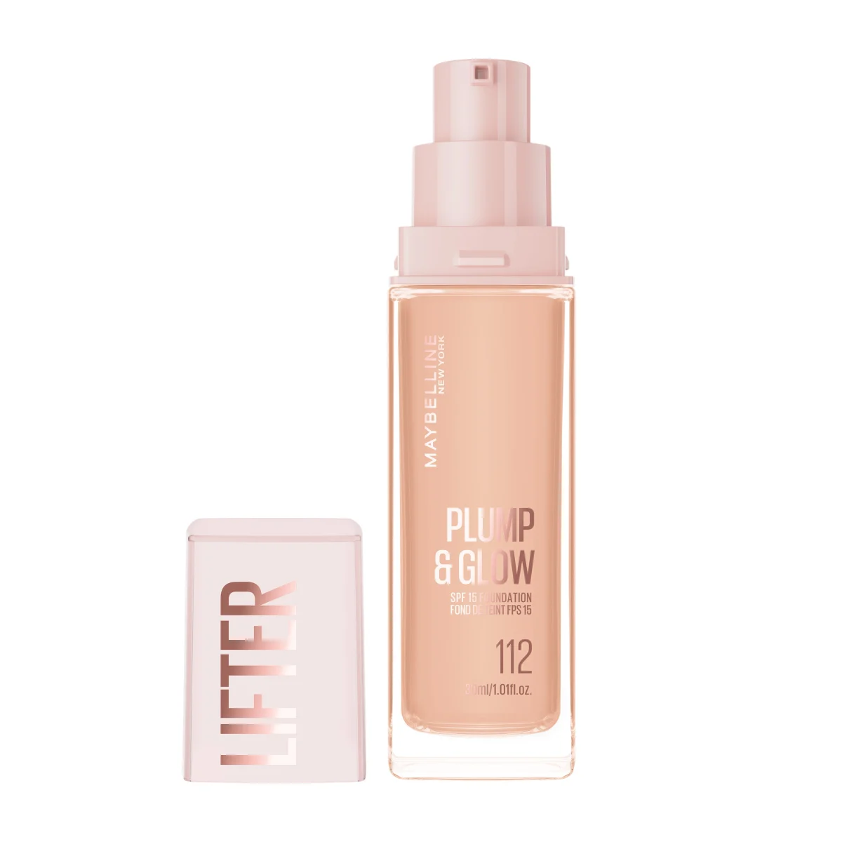 Maybelline New York Lifter Plump & Glow Foundation 30 ml 112