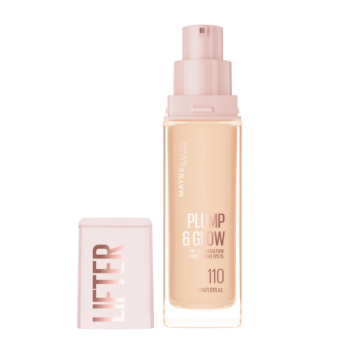 Maybelline New York Lifter Plump & Glow Foundation 30 ml 110