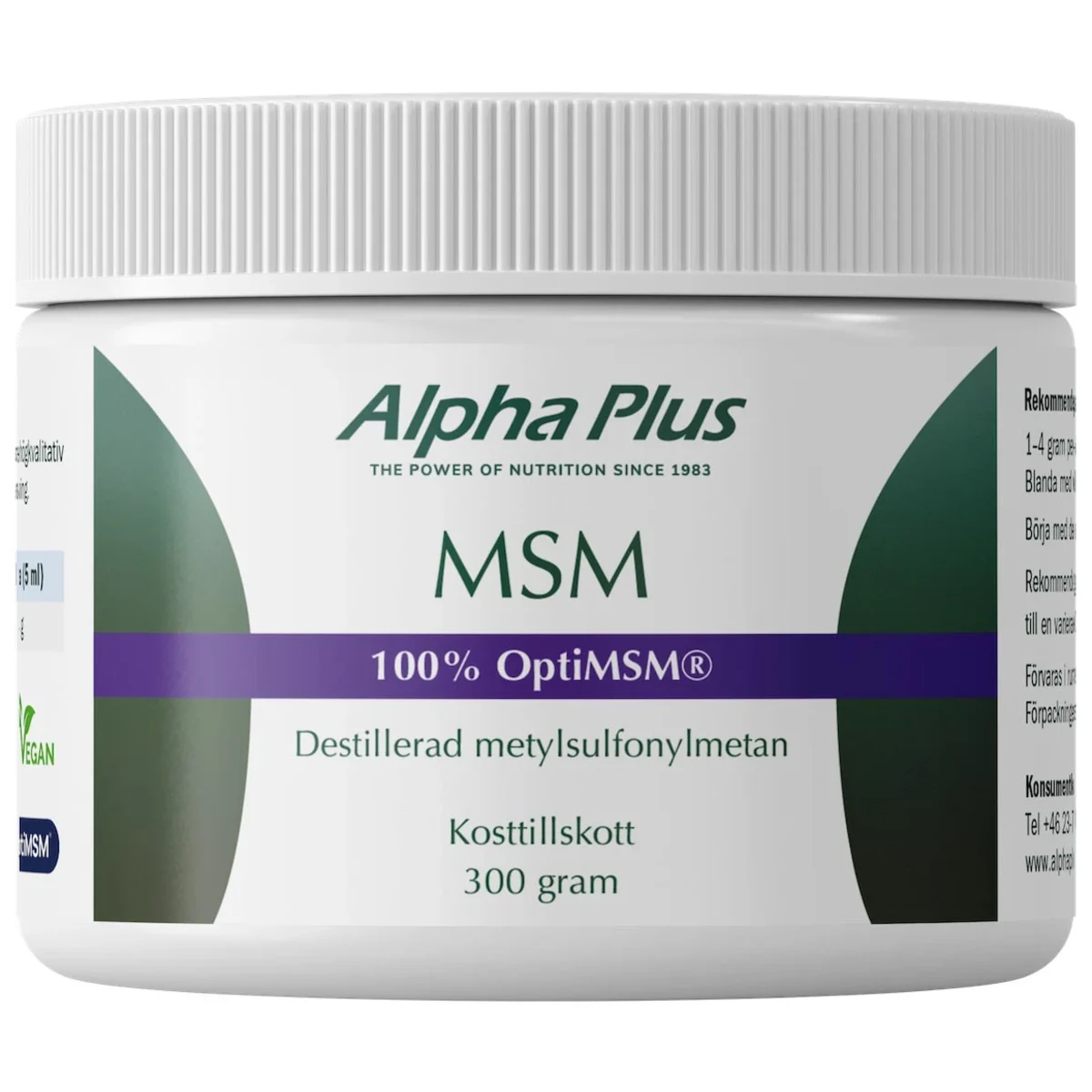 Alpha Plus Opti-MSM® 300 g