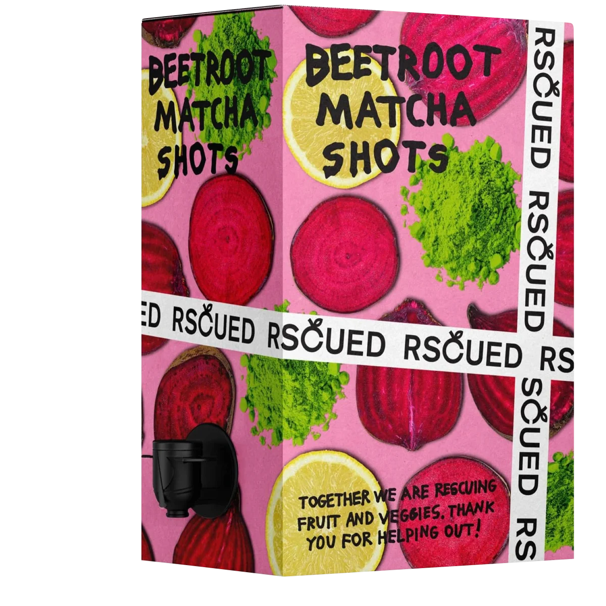 RSCUED Beetroot/Matcha 1,5 liter