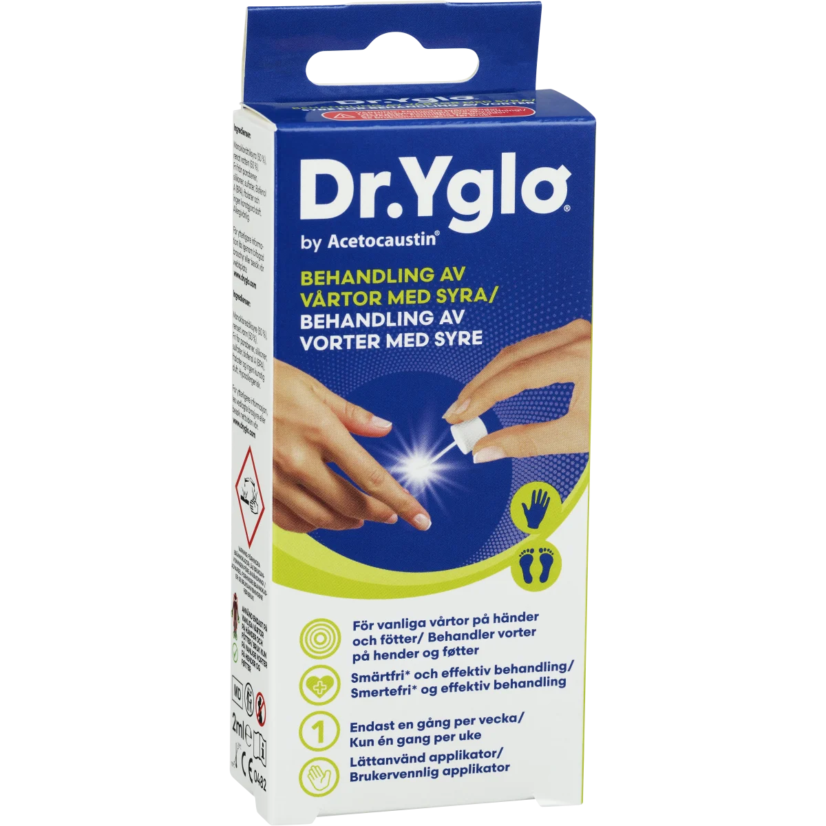 Dr Yglo Vårtmedel Acetocaustin 2 ml
