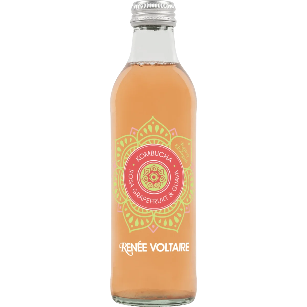 Renée Voltaire Kombucha Rosa Grapefrukt & Guava 275 ml