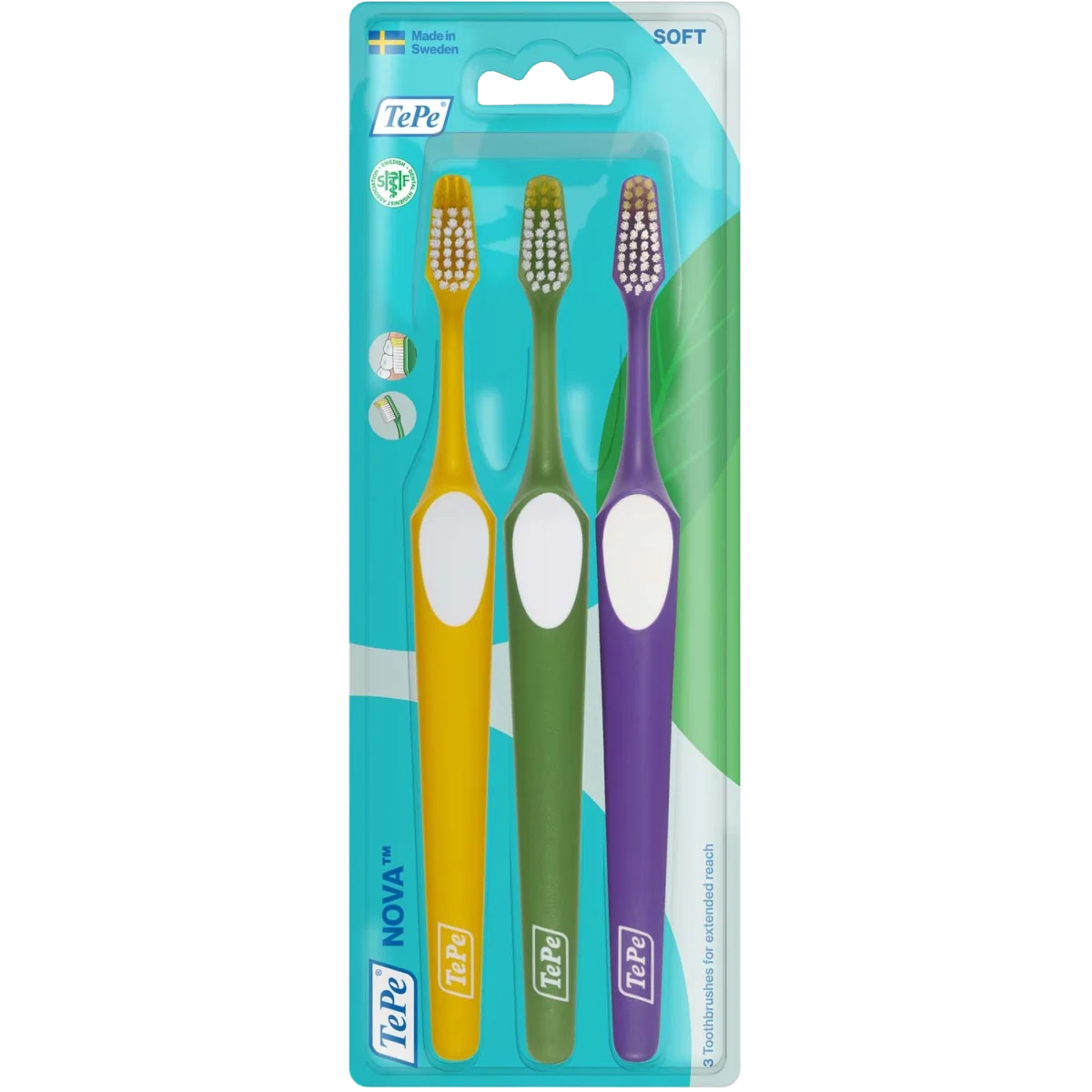 TePe Nova Soft Tandborste 3 pack