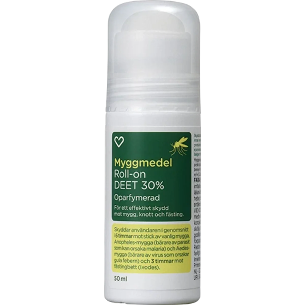 Hjärtats Myggmedel DEET 30% Roll-on 50 ml