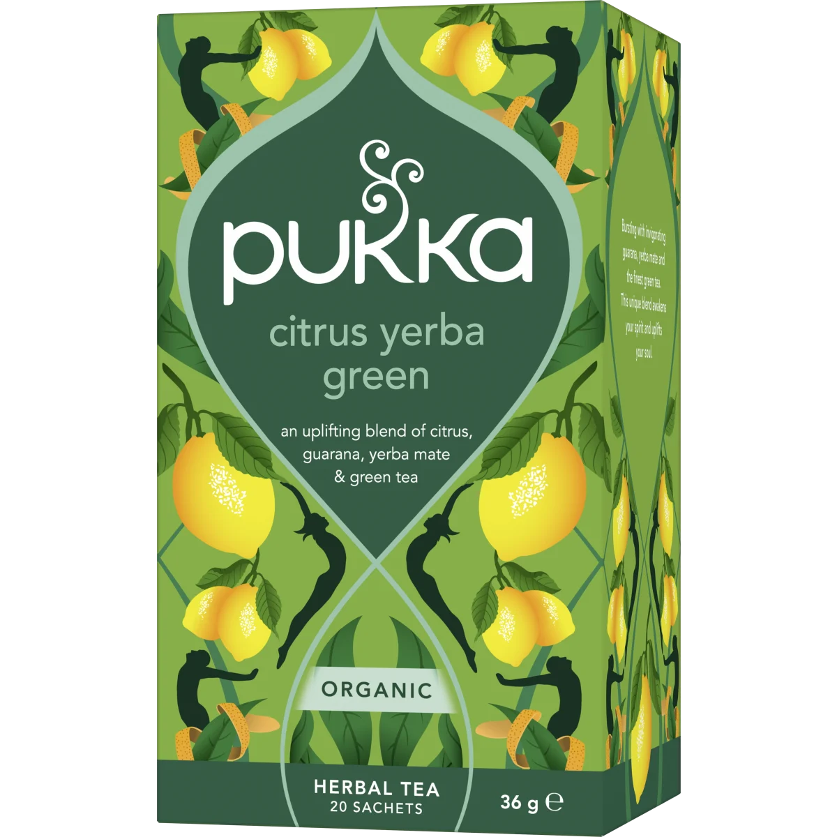 Pukka Grönt te Citrus Yerba Green EKO 20 st