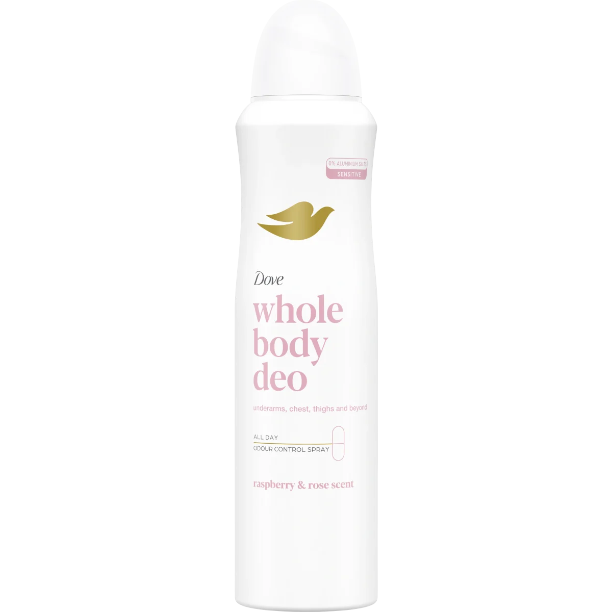 Dove Raspberry & Rose Whole Body Deodorant Spray 150 ml